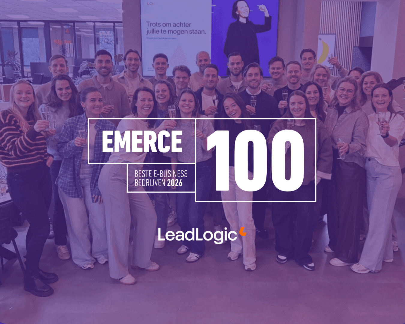 Vier keer is scheepsrecht: LeadLogic in top 3 Emerce 100 afbeelding